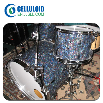 0.2mm Celluloid jazz drums panel, pvc jazz drums panel