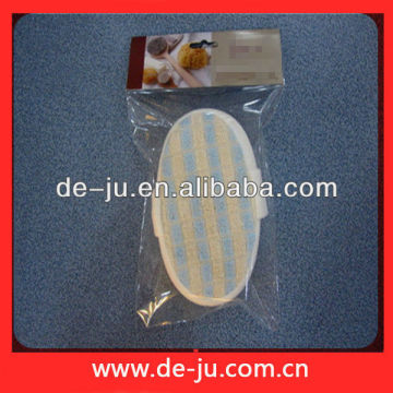 Chinese Supplier Oval Sponge Shower Body Scrubber