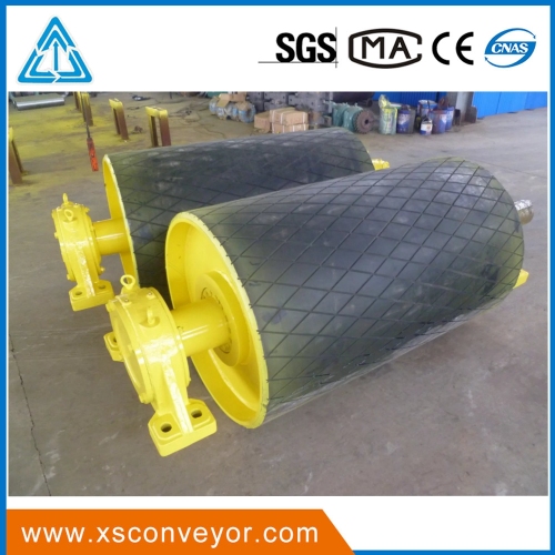 Conveyor pulley of Rubber Belt Conveyor for coal transportation