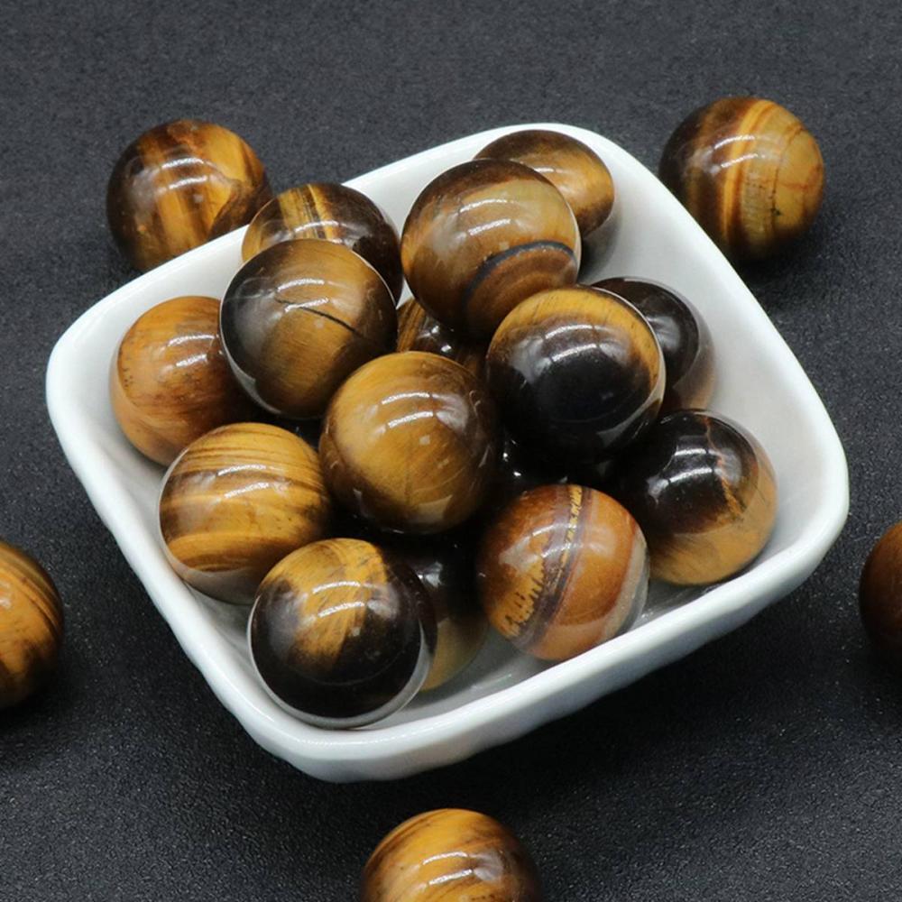 Boules de chakra œil de 16 mm pour la décoration de la maison de méditation