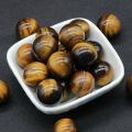 20 mm Tigers Eye Chakra Boules pour le soulagement du stress Méditation Équilibrant la décoration de la maison Balques Crystal sphères polies