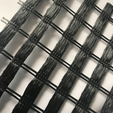 Uniaxial Geogrid PET υψηλής αντοχής