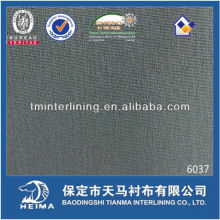 30D plain weave stretch interlining 6037