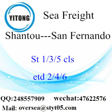 Shantou?Port?LCL?Consolidation?To San Fernando