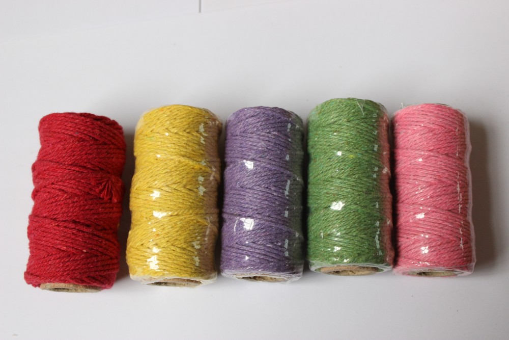 Best Quality Wholesale Colorful butcher's Cotton Bakers Twine