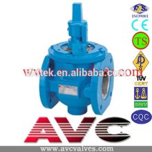 AVC Cast Steel Eccentric Plug Valve