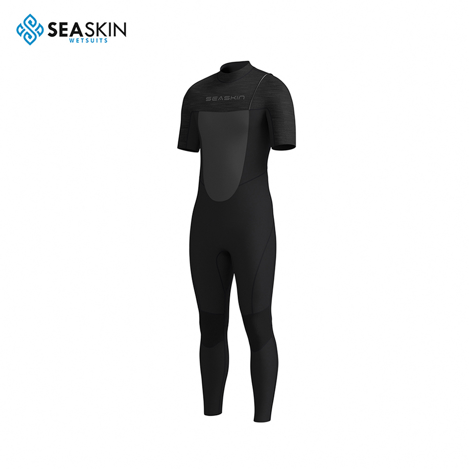 Seaskin -Surfenanzug 2 mm Neoprene Reißverschluss ohne Springsuit