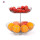 Double tier Creative Fruit Basket Hollow Fruit Bowl