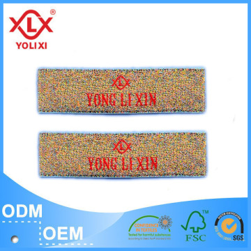 High quality woven label for fashion garment