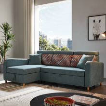 Latest Design Affordable Sectional Corner Sleeper Sofa Bed