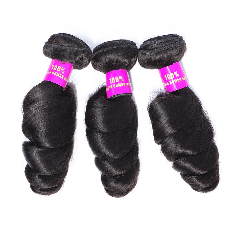 100% Full Cuticle Aligned 10A Mink Brazilian Hair 10A virgin unprocessed hair Remy Human Hair Extensions