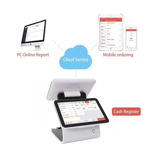 Gmaii dual screen 12 inch customer display machine