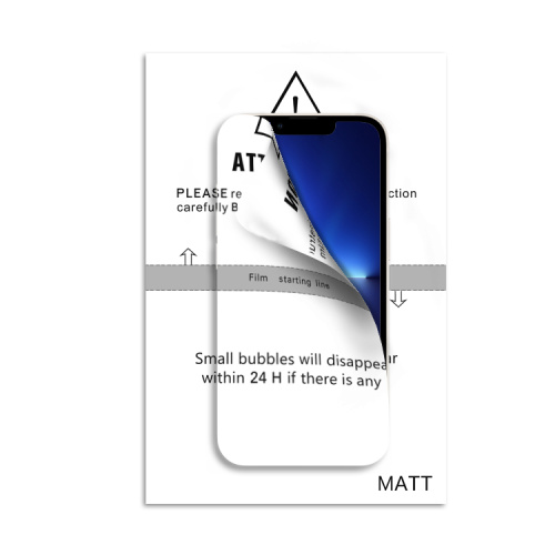 Anti-Fingerprint Film Touch Matte Hydrogel Screen Protector