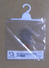 Plastic Hook Polybag/Oacking Bag/Plastic Hanger Bag/Transparent Plastic Hanger Bag