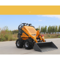 Roule de roue sur Mini Trackaged Skid Steer Loader