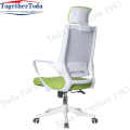 Fungsi OEM Menerima kerusi pejabat mesh dengan headrest