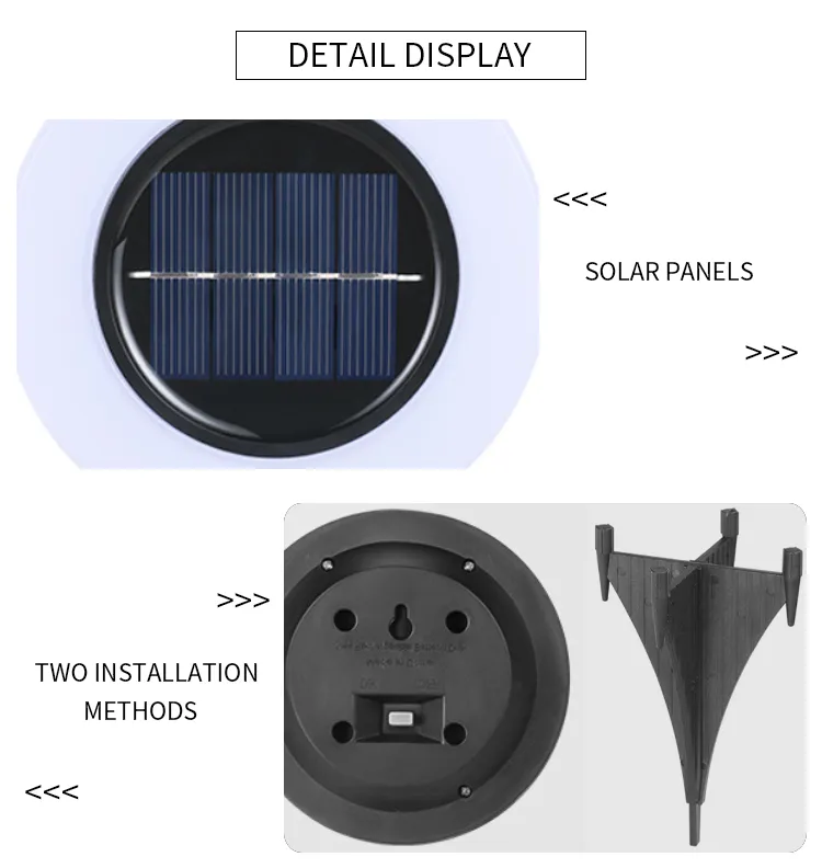 Energy-Efficient Solar LED Flood Light for Outdoor Spaces