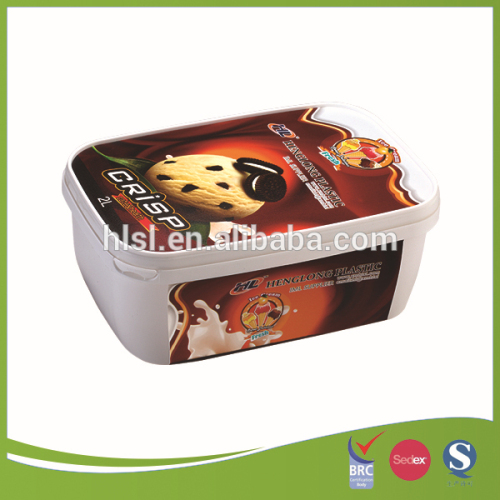 High Quality Iml rigid plastic packaging