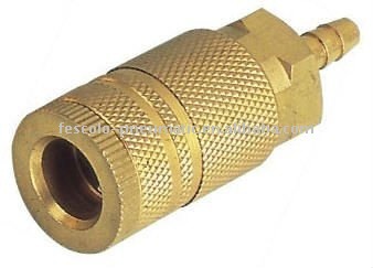 Pneumatic air quick release coupler