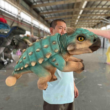Ankylosaurus Puppet Show Props for Stage Art Performances