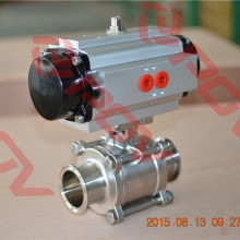 3 pc clamp all inclusive ptfe ball valve seal