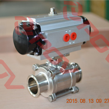 3 pc clamp all inclusive ptfe ball valve seal