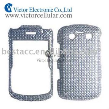 Diamond designing cover for blackberry 9700