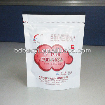 Hot sale zip lock medicine plastic bag