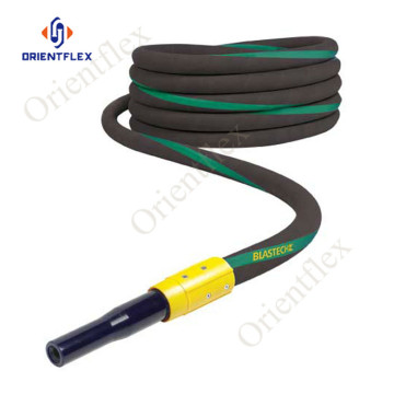 sand shot shotcrete sandblast hose