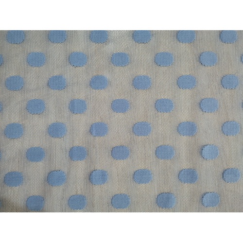 Tissu de polyester imprimé de Shanghai Dot / Tissu Polka Dot