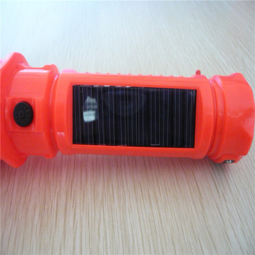 Solar Led Rechargeable Flashlight