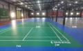 Piso de piso de piso de badminton de pvc interno piso de vinil badminton