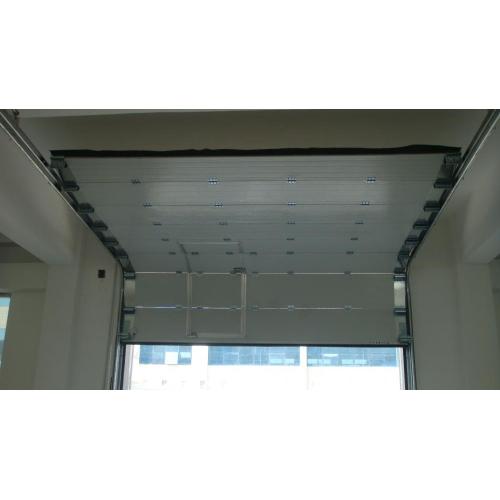 Industrial Overhead Sectional Mengangkat pintu garasi