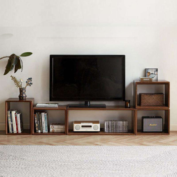 Solid Wood Combination TV Cabinet