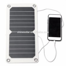 6.5w mono crystalline solar usb foldable solar charger