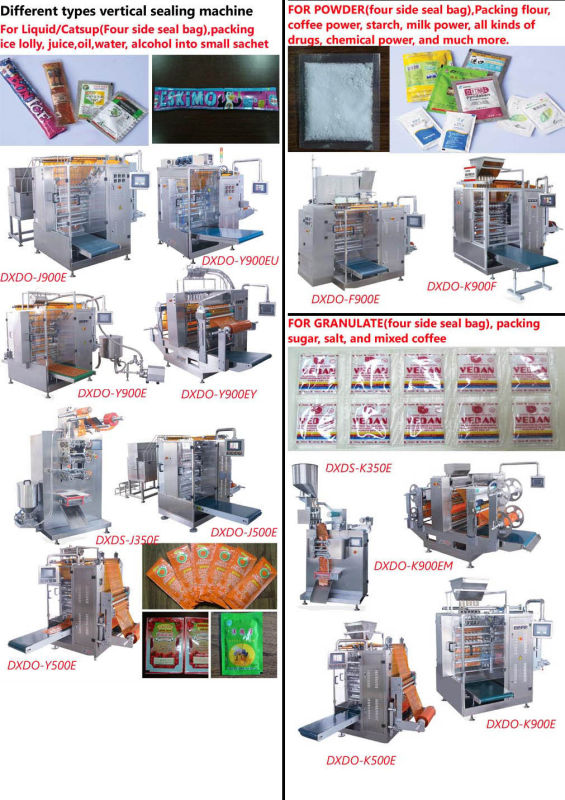 Salt Four-Side Sealing & Multi-Line Packing Machine