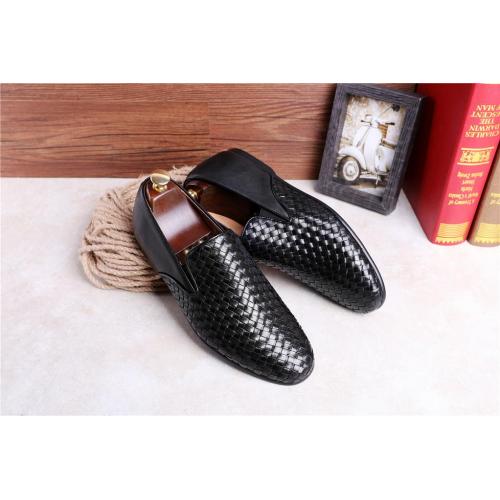 Woven Upper Genuine Leather Men's shoes