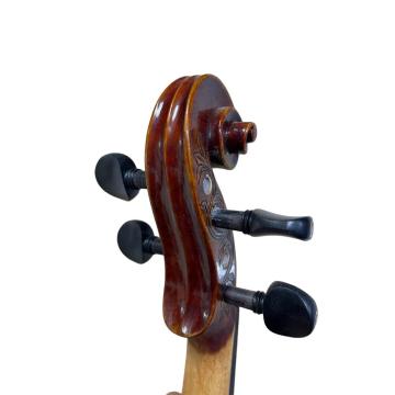 Projetado especial, um bom violino esculpido em marrom vermelho esculpido 4/4 violino feito à mão