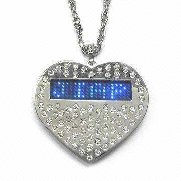 LED name necklace