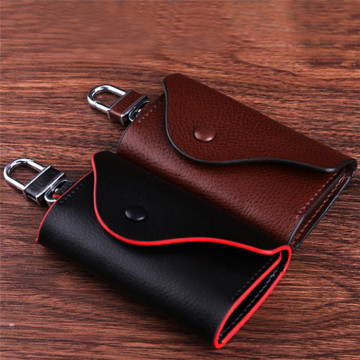 High quality leather key organizer key holder organizer purse for key