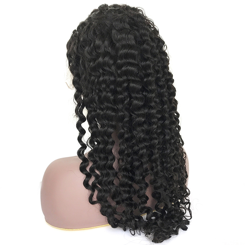 wholesale price virgin brazilian human hair wigs, loose deep wave human hair lace wigs,13*4 lace front human hair wigs