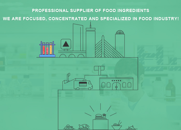 Food additives thickeners sodium polyacrylate for flour