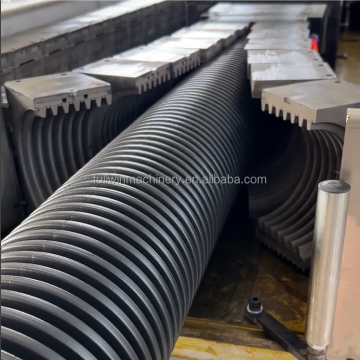 HDPE PE DWC Double Wall Corrugated Pipe Extrusion Production Line
