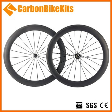 CarbonBikeKits PW60T 60mm tubular wheelset best carbon wheelset