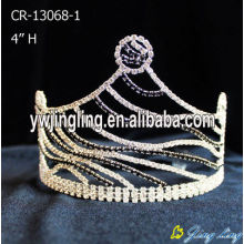 Custom Cheap Rhinestone Zebra Pageant Crowns