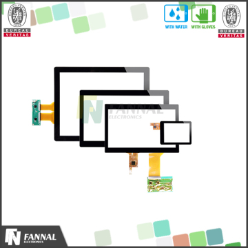 1.44 to 32 inch capacitive touch screen support optical bonding with TFT