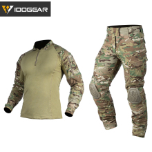 IDOGear Men's G4 Camo Camouflage Clothing: Tactical BDU Combat Uniforms featuring Knee and Elbow Pads