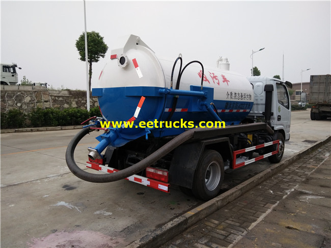 Fecal Suction Tanker Truck