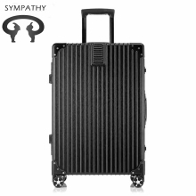 Suitcase female boarding box aluminum frame universal whee