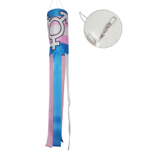 Custom Printing Rainbow Pattern Gay Pride Windsock